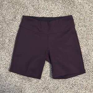 New Balance Purple Biker Shorts
